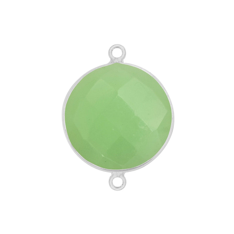 Green Chalcedony Gemstone Charms