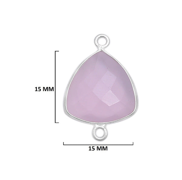 Pink Chalcedony Gemstone Charms
