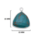 Natural Triangle-Shaped Pendants