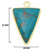 15mm, 15X20mm, 18X25mm Gemstone Charms