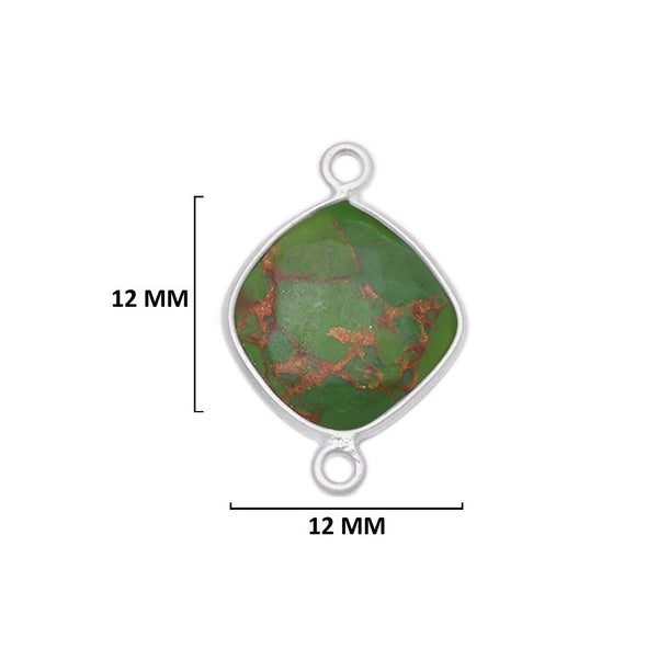 Green Turquoise Gemstone Charms