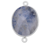 Rainbow Moonstone Oval Pendant - Boho Chic Gemstone Necklace with 925 Sterling Silver Elegance
