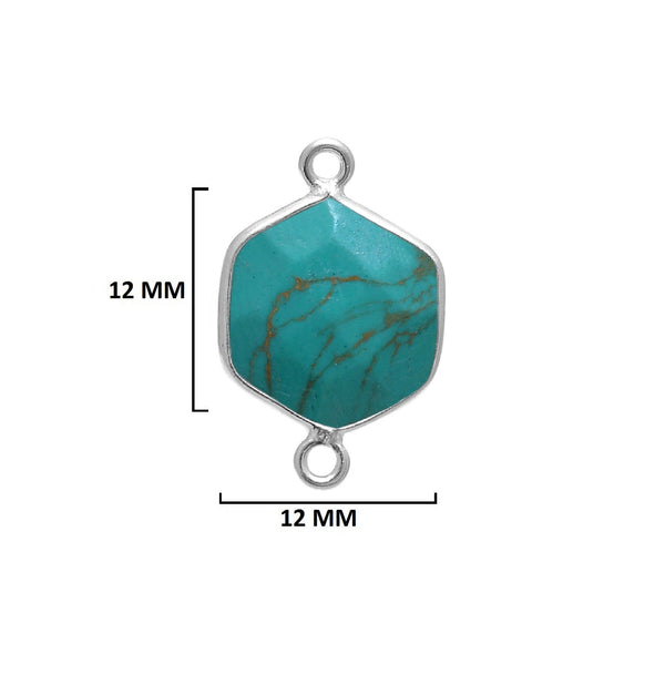 Blue Turquoise Gemstone Charms