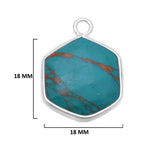 12mm, 15mm, 18mm Gemstone Charms