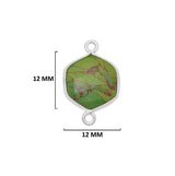 Green Turquoise Gemstone Charms