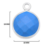11mm, 15mm, 18mm Gemstone Charms