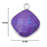 12mm, 15mm, 18mm Gemstone Charms
