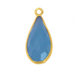 Natural Teardrop-Shaped Pendants