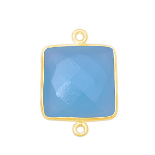 Blue Chalcedony Gemstone Charms