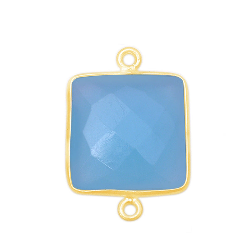 Blue Chalcedony Gemstone Charms