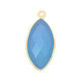 Natural Marquise-Shaped Pendants