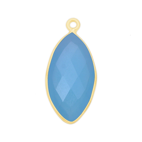 Natural Marquise-Shaped Pendants