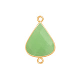 Chalcedony Green Gemstone Charms