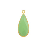 Natural Teardrop-Shaped Pendants