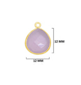Natural Heart-Shaped Pendants
