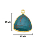 Natural Triangle-Shaped Pendants