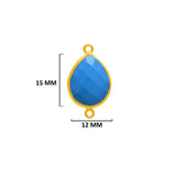 Natural Pear/Flat Teardrop-Shaped Pendants