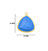 Natural Triangle-Shaped Pendants