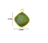 Natural Cushion/Diamond-Shaped Pendants