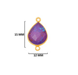 Natural Pear/Flat Teardrop-Shaped Pendants