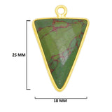 15mm, 15X20mm, 18X25mm Gemstone Charms