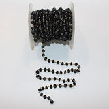 black spinel birthstone month August, zodiac sign Aquarius.