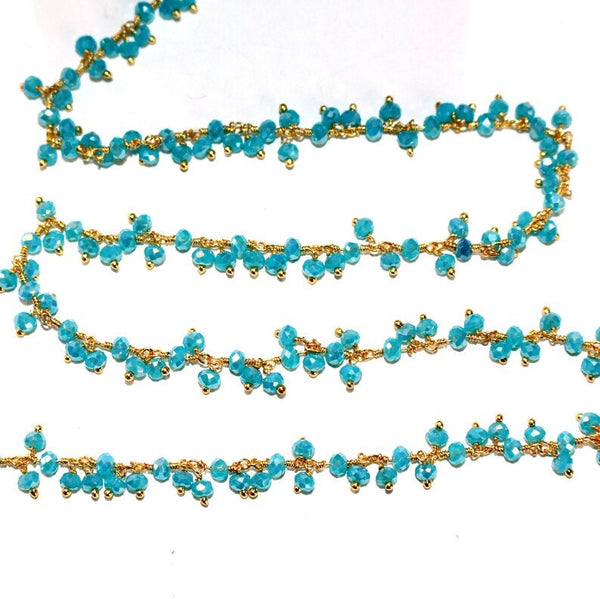 dark blue peruvian chalcedony quartz gemstone bead chain silver, women jewelry making necklaces, earrings, and bracelets bead chain.