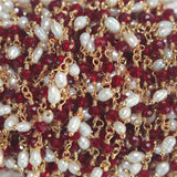 red garnet quartz birthstone month January, zodiac sign Capricorn.
