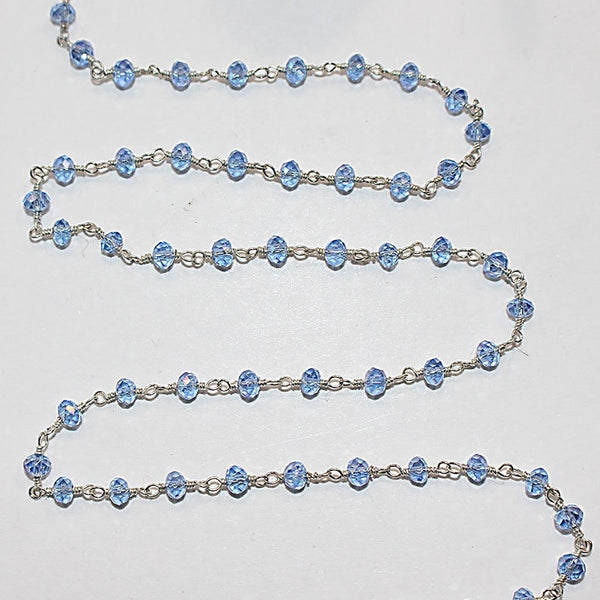 tanzanite quartz gemstone bead chain 24k gold plated over silver, women jewelry making necklaces, earrings, and bracelets bead chain.