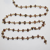 Zircon Amethyst Rosary Chain Jewelry