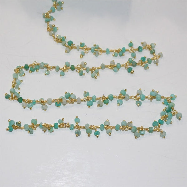 Amazonite Rosary Chain Jewelry