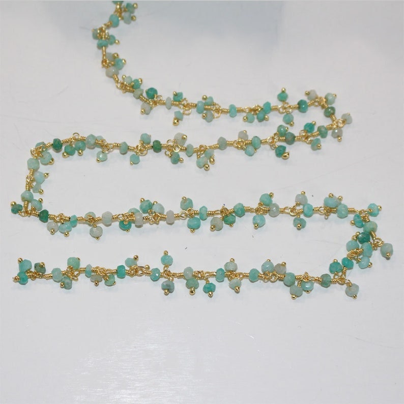 Amazonite Rosary Chain Jewelry