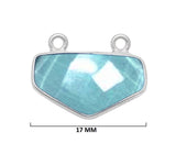 Bezel pendant necklace
