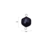 Boho Chic Black Onyx Bezel Pendant - Handcrafted Gemstone Necklace in 925 Sterling Silver with Stunning Finishes