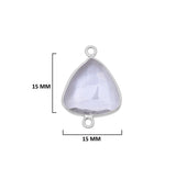 Boho Chic Clear Quartz Bezel Pendant - Handcrafted Gemstone Necklace in 925 Sterling Silver with Stunning Finishes