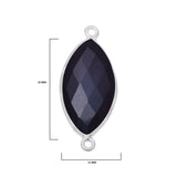Boho Chic Black Onyx Bezel Pendant - Handcrafted Gemstone Necklace in 925 Sterling Silver with Stunning Finishes