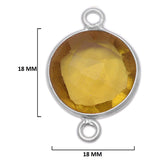 Boho Chic Lemon Quartz Bezel Pendant - Handcrafted Gemstone Necklace in 925 Sterling Silver with Stunning Finishes