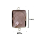 Boho Chic Smoky Quartz Bezel Pendant - Handcrafted Gemstone Necklace in 925 Sterling Silver with Stunning Finishes