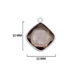 Boho Chic Smoky Quartz Bezel Pendant - Handcrafted Gemstone Necklace in 925 Sterling Silver with Stunning Finishes