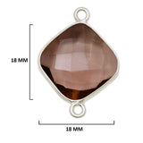 Boho Chic Smoky Quartz Bezel Pendant - Handcrafted Gemstone Necklace in 925 Sterling Silver with Stunning Finishes
