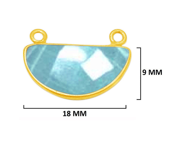 Aquamarine Bezel Pendant