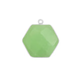 Natural Hexagon-Shaped Pendants