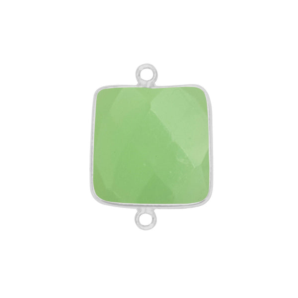 Green Chalcedony Gemstone Charms