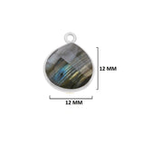 Labradorite Heart Pendant - Boho Chic Gemstone Necklace with 925 Sterling Silver Elegance