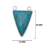 Sterling Silver-Plated Bezel Charms