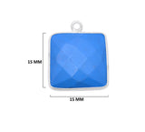 Natural Square-Shaped Pendants