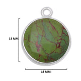 11mm, 15mm, 18mm Gemstone Charms