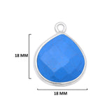 12mm, 15mm, 18mm, 25mm, 30mm Gemstone Charms