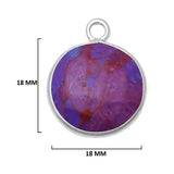 11mm, 15mm, 18mm Gemstone Charms