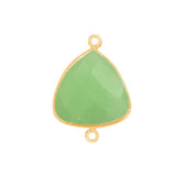 Chalcedony Green Gemstone Charms
